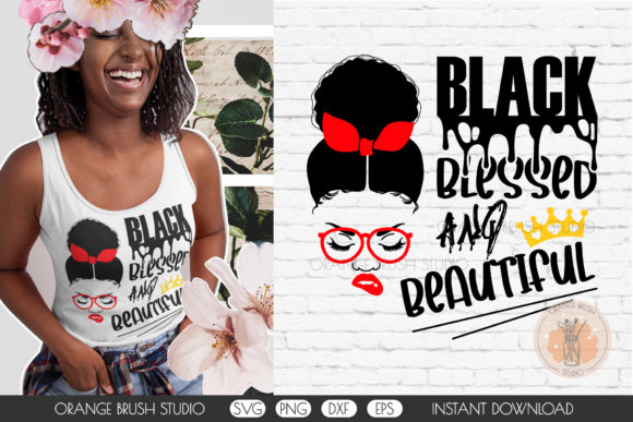 Afro Woman SVG: Bold Design for Modern Embroidery