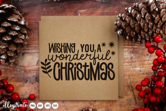 Review: Christmas Quote SVG Cut File Festive for Holiday Embroidery