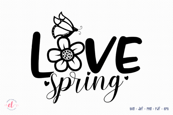 Reviewing Love Spring, Butterfly Quote SVG for Embroidery