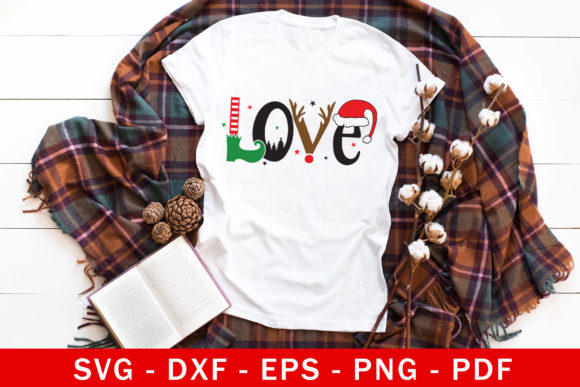 Reviewing the Love, Christmas SVG for Holiday Stitching